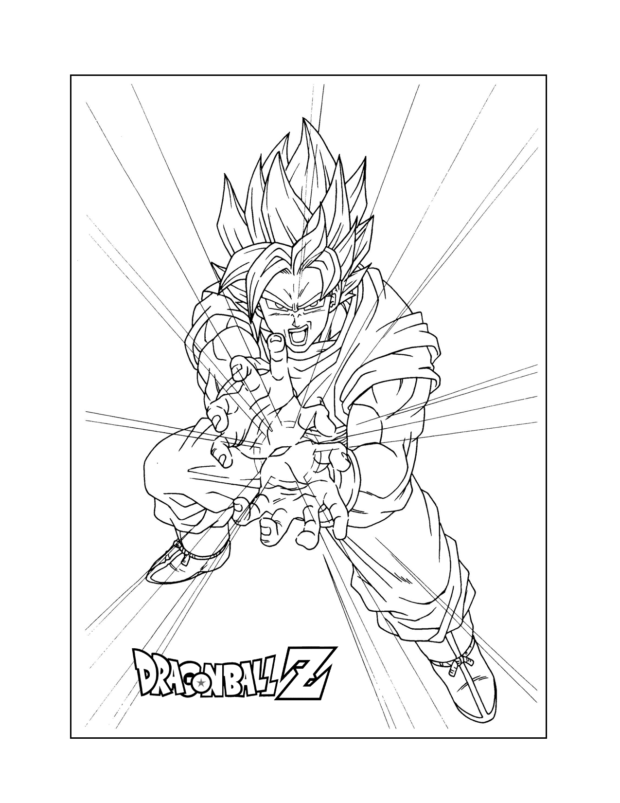 Free Dragon Ball Z Free Coloring Pages Download Free Dragon Ball Z 