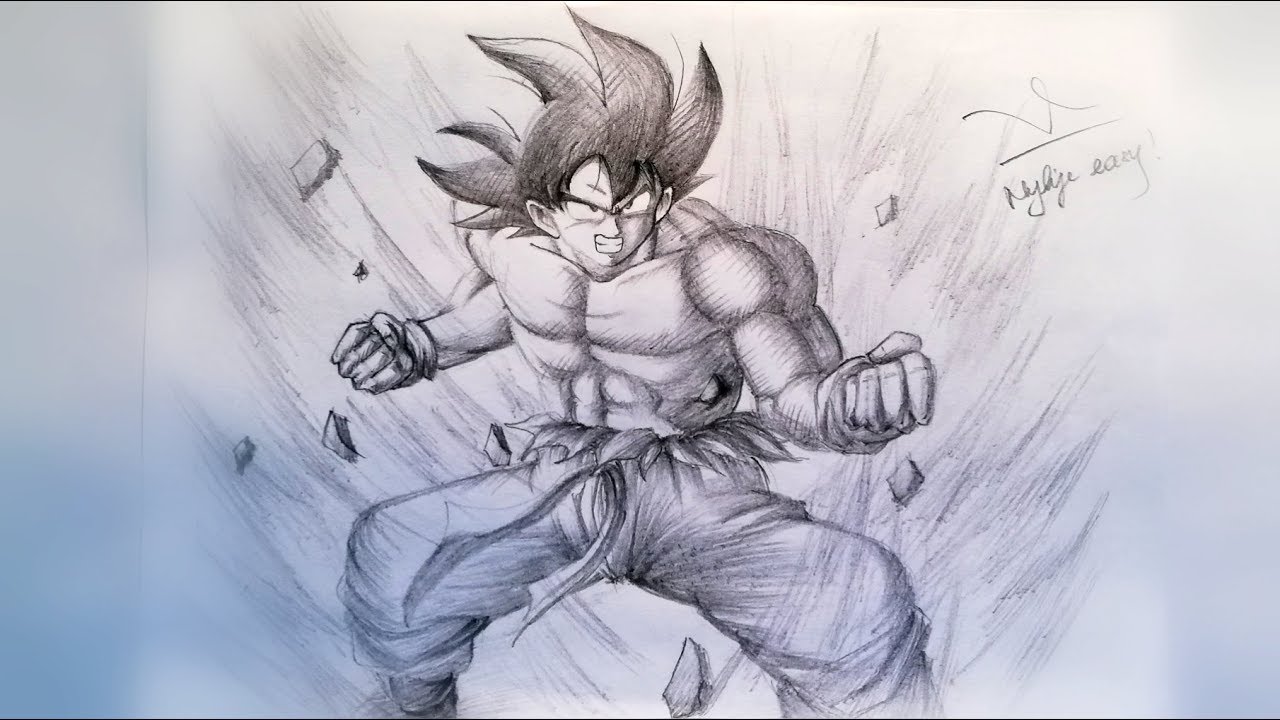dragon ball z kai drawings