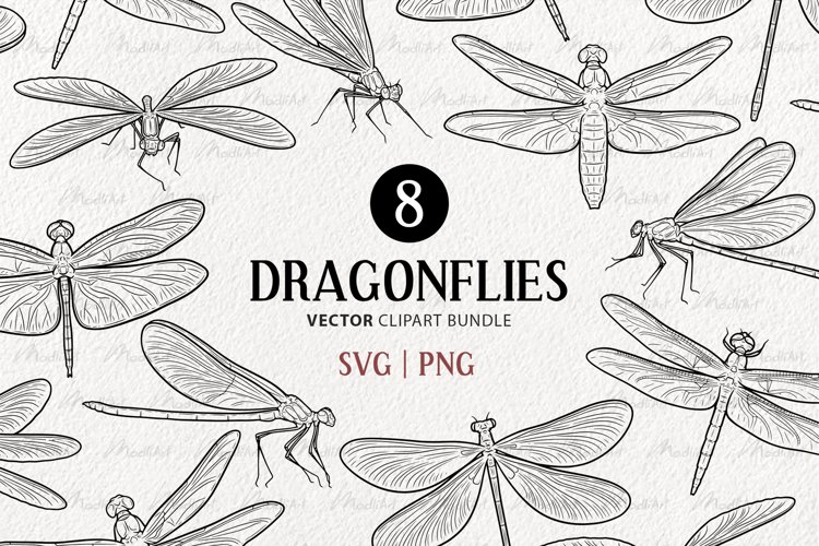 dragonfly outline cliparts