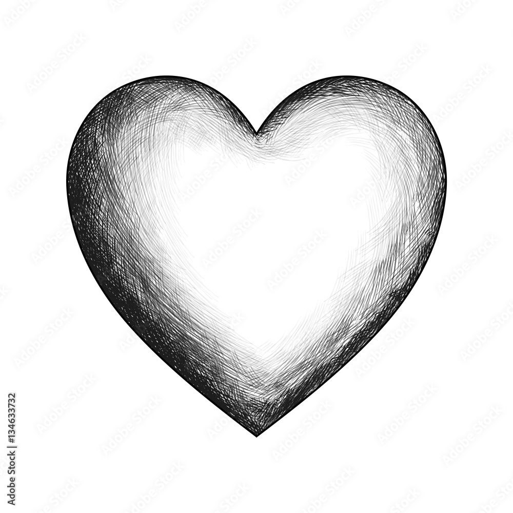 drawing hearts