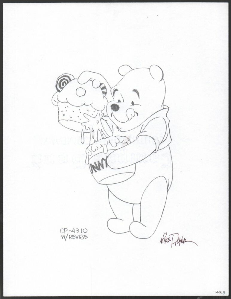 drawing winnie the pooh