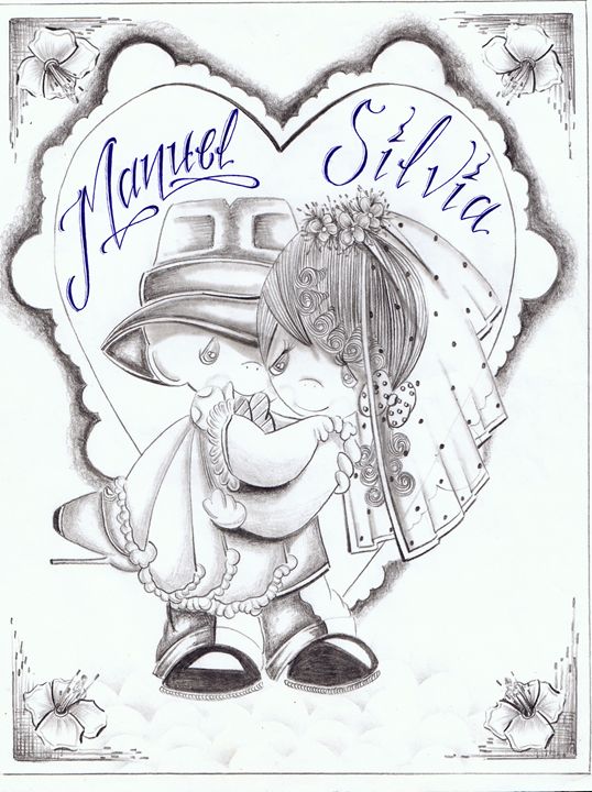 drawings of precious moments