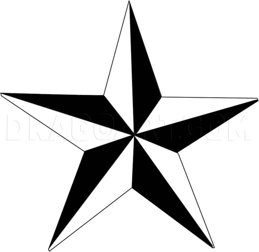 drawings of stars tattoos