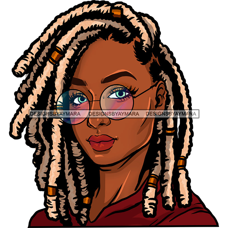 Blonde Locs Dreads Sista Locs On Brown Skin Woman JPG PNG Clipart ...