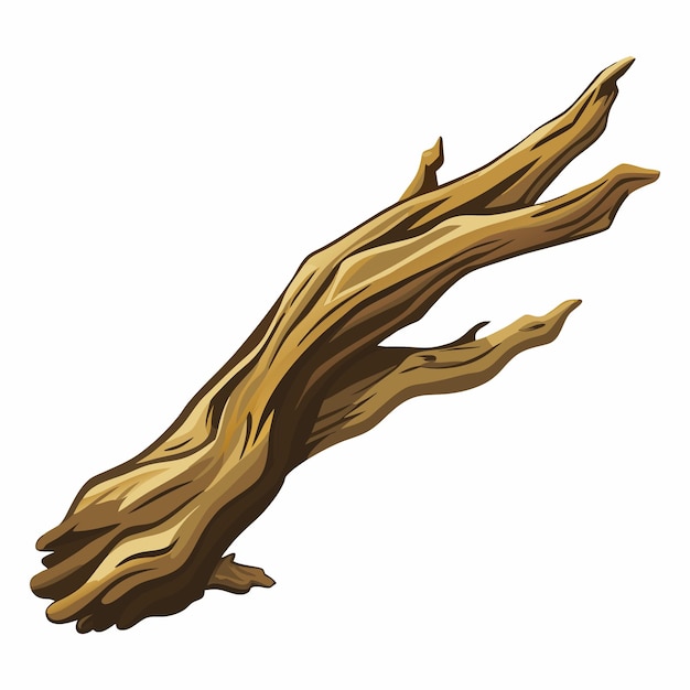 Driftwood clipart vector illustration | Premium AI-generated vector