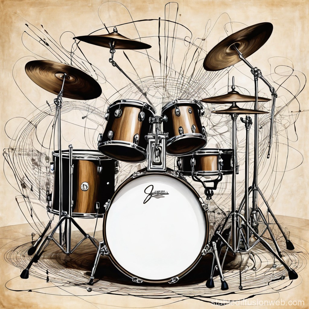 drum set clipart 2024