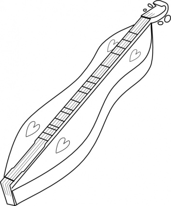 Dulcimer Clipart, Dulcimer Png, Musician, String Instrument ...