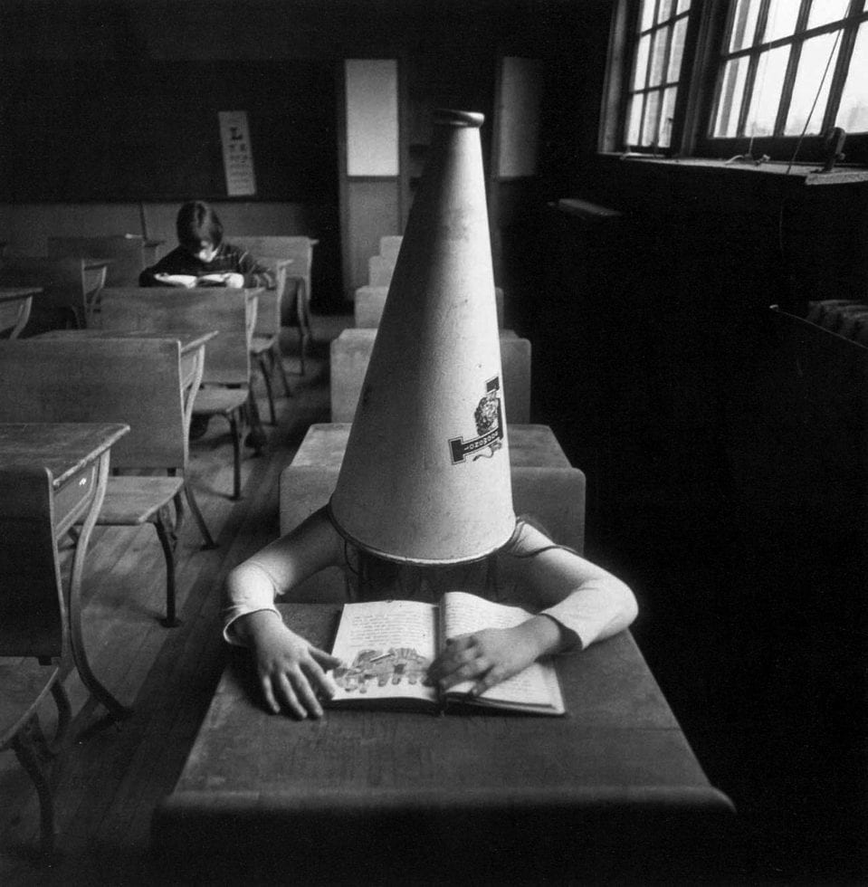 Girl with Dunce Cap - Holden Luntz Gallery