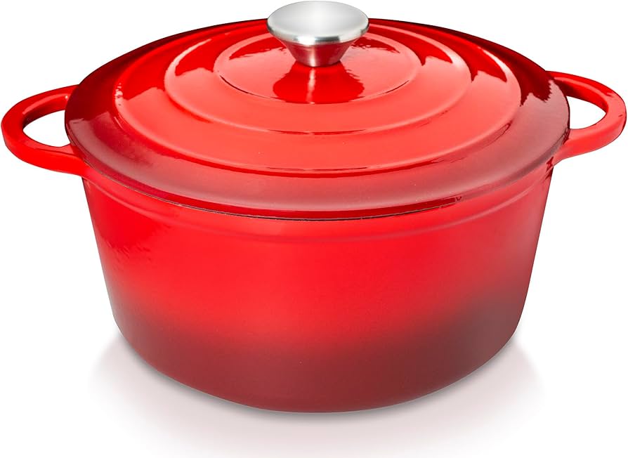 Enameled Cast Iron Dutch Oven 3qt Dutch Oven Pot with Lid and ...