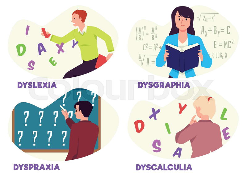 dyscalculia cliparts