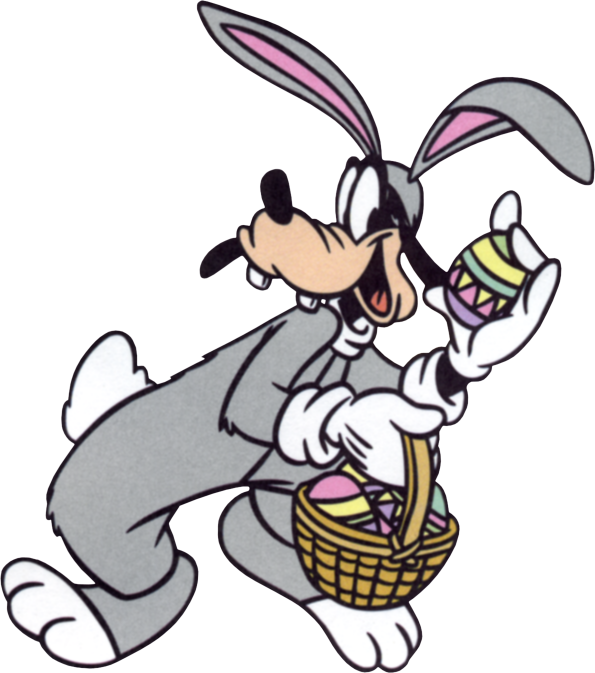 easter goofy cliparts