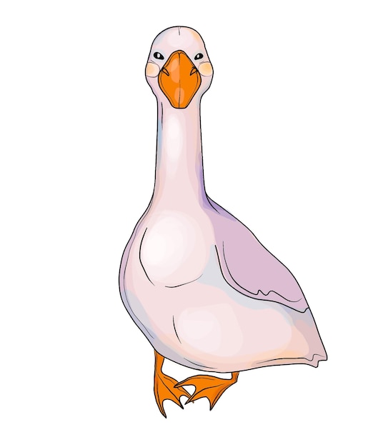 easter goose cliparts