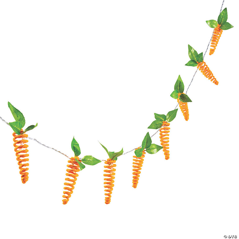 Easter Carrot String Lights | Oriental Trading