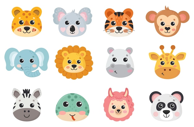 easy clipart animals