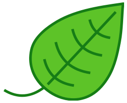 easy leaf cliparts