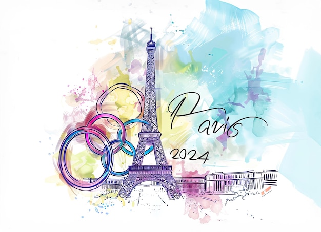 eiffel tower clipart 2024