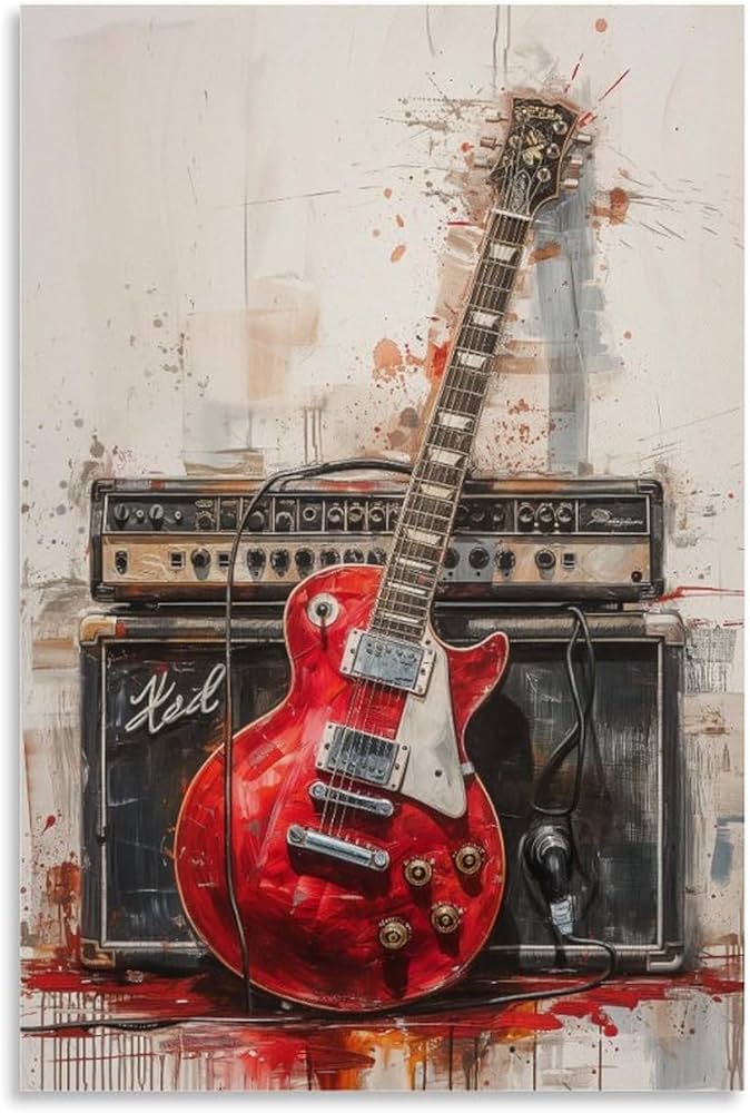electric guitar art