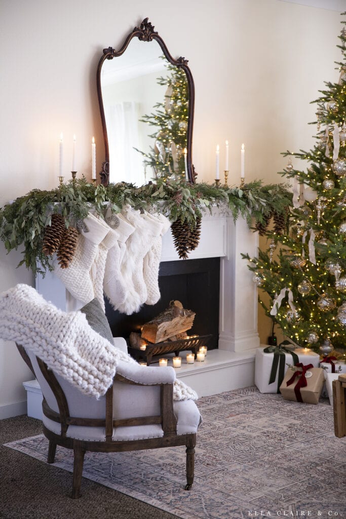 Elegant Natural Christmas Decor - Ella Claire &amp; Co.
