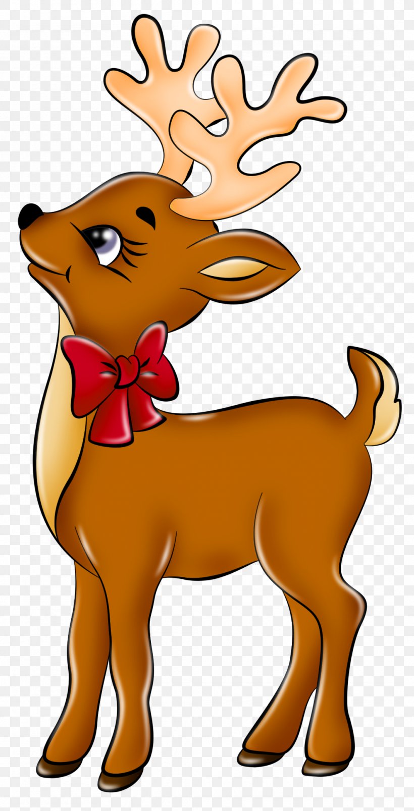 elegant reindeer cliparts