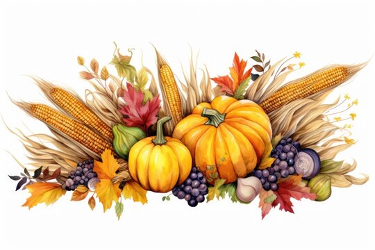 elegant thanksgiving cliparts