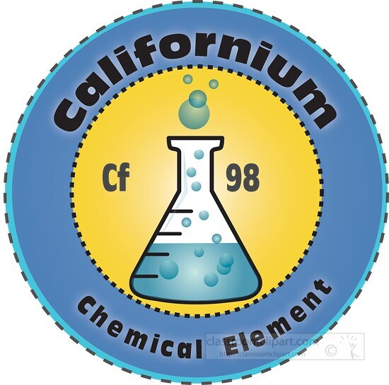 Chemical Elements Clipart-californium chemical element