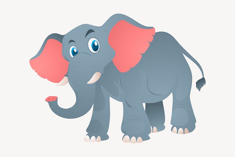 elephant animal cliparts