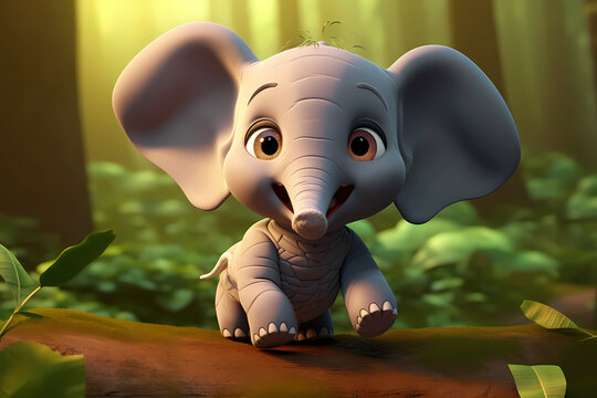 Elephant Sitting Cartoon Images – Browse 15,356 Stock Photos ...