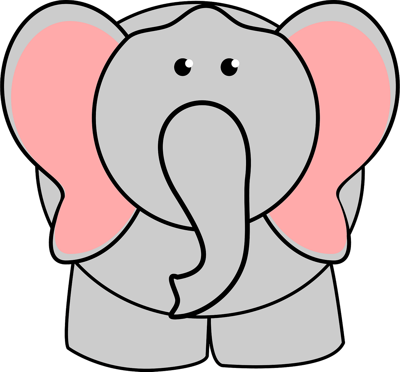 elephant ear clipart