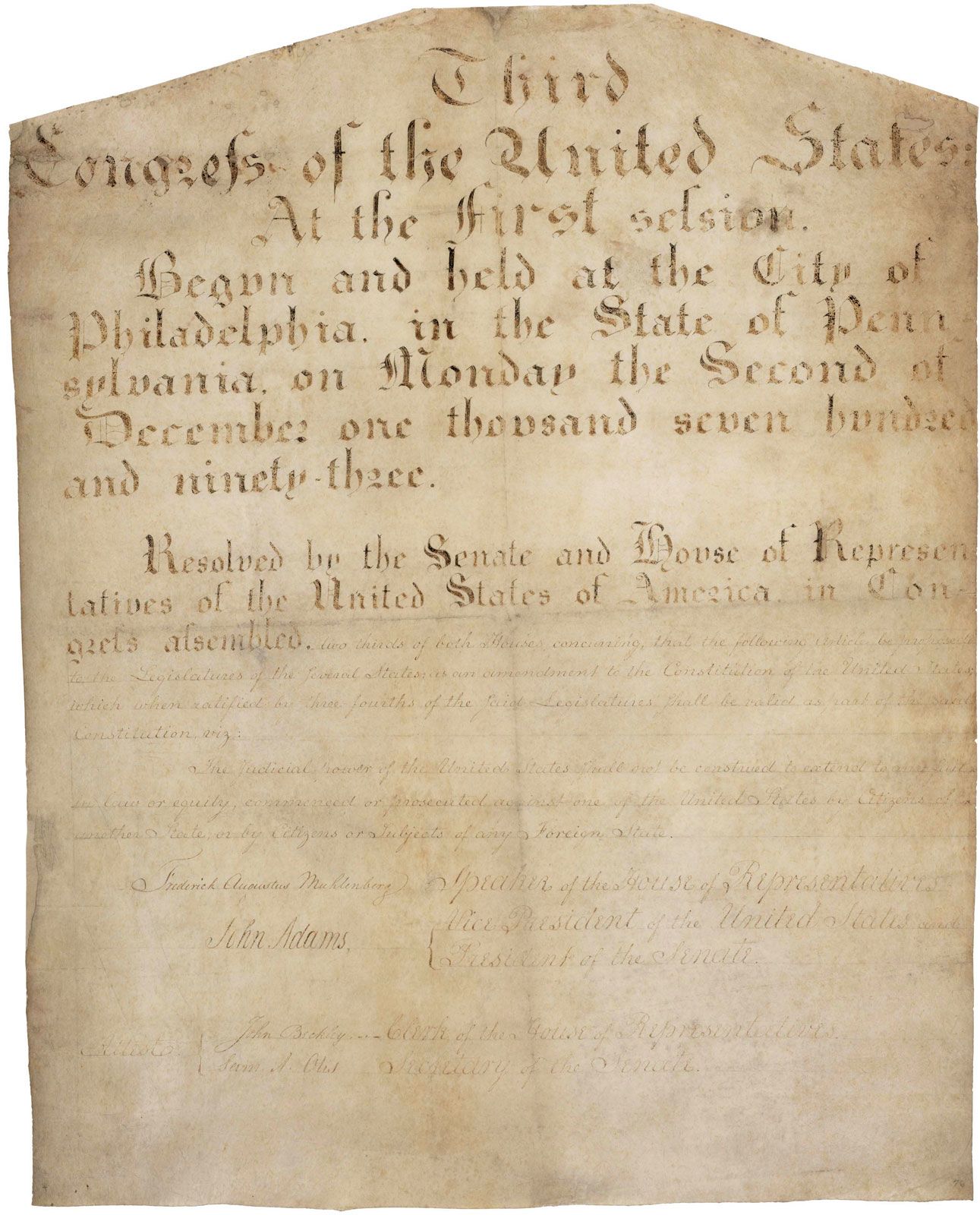 Eleventh Amendment | State Sovereignty, Judicial Immunity ...