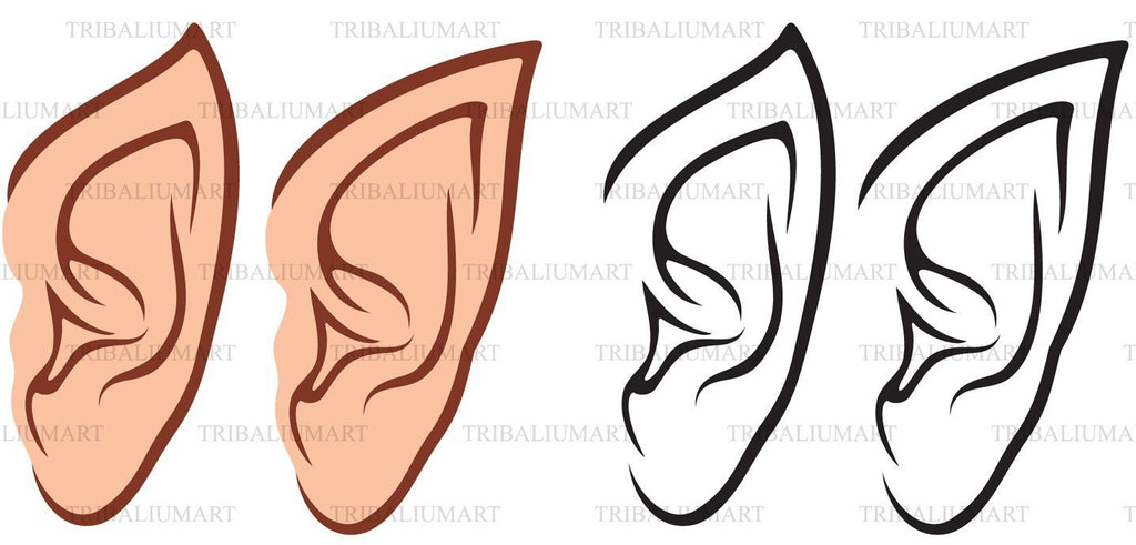 elf ears cliparts 2024