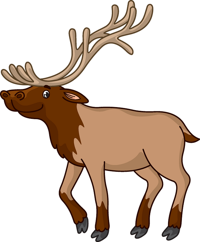 Elk - Free vector clipart images on clipart library.com
