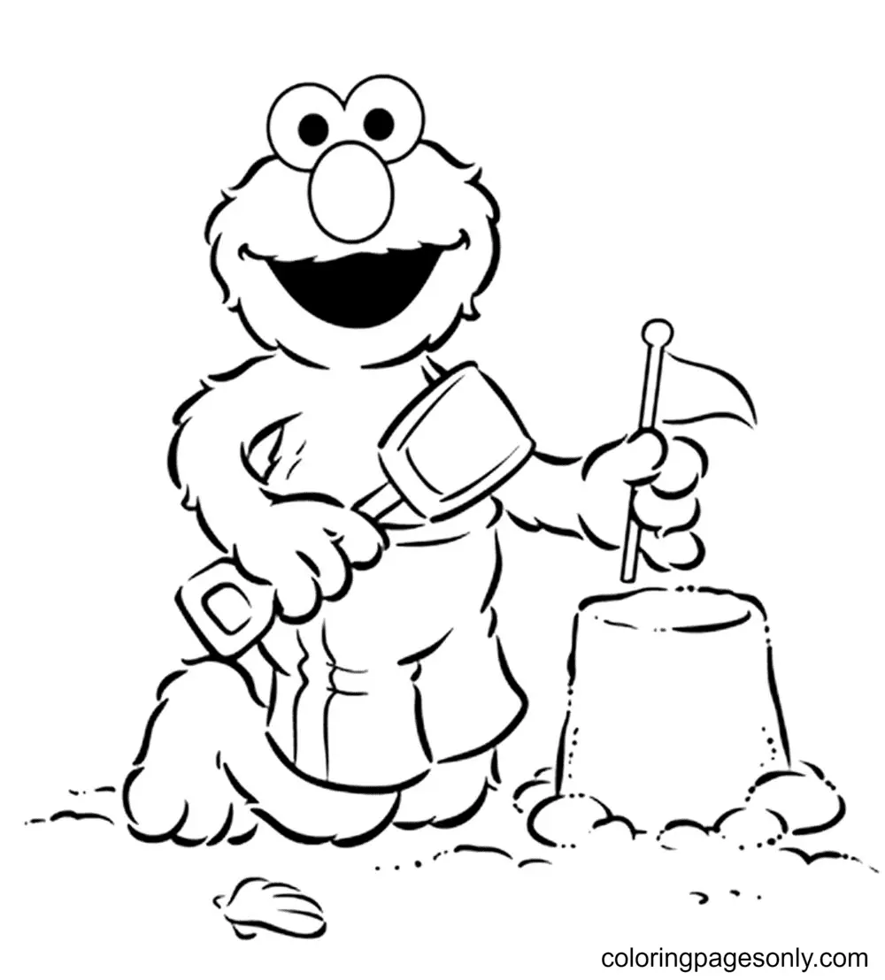 Elmo Coloring Pages to Print - Free Printable Coloring Pages