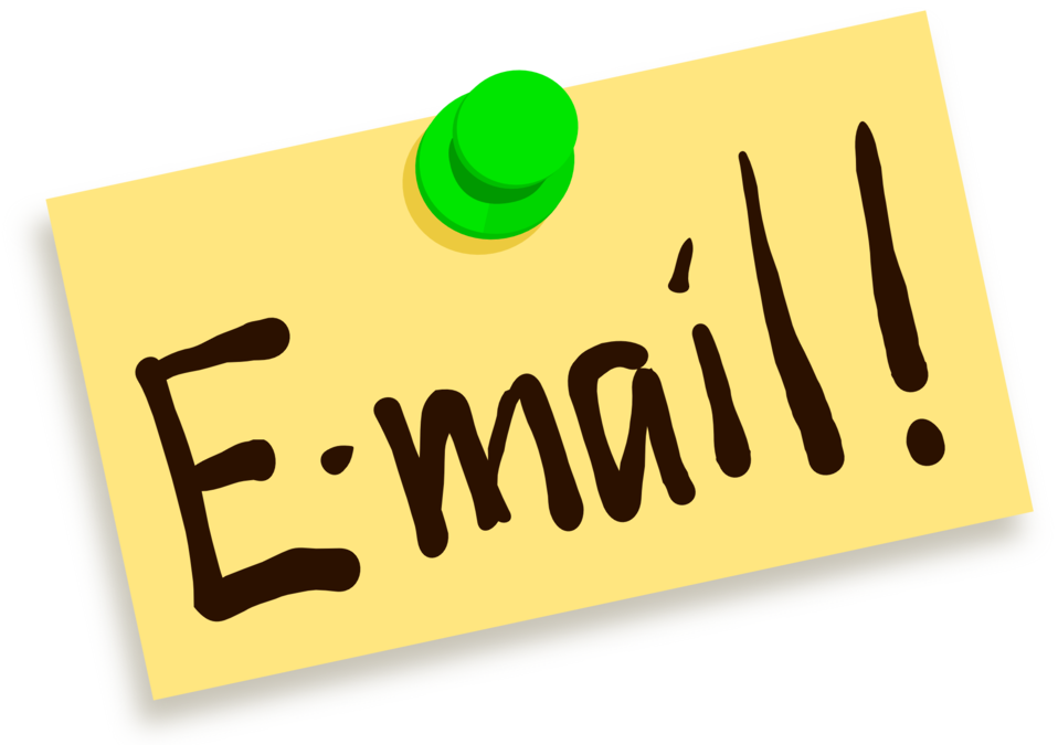 Public Domain Clip Art Image | Thumbtack note email | ID ...