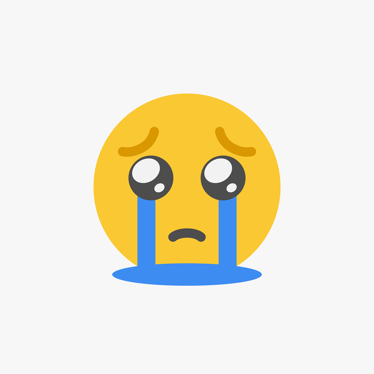 Weinen Emoji Emoticon - Kostenlose Vektorgrafik auf Pixabay