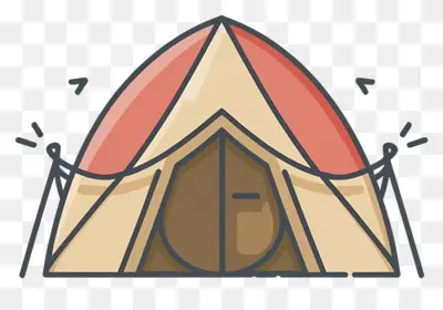 empty tent cliparts