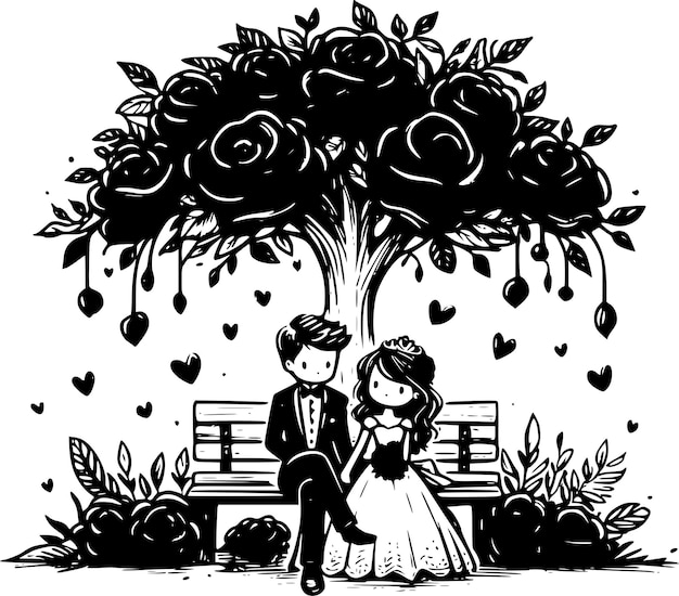 Engagement couple svg couple silhouette svg png eps clipart ...