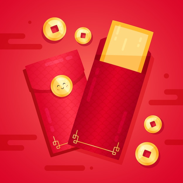Lucky Money Envelope 2024 Vectors &amp; Illustrations for Free ...