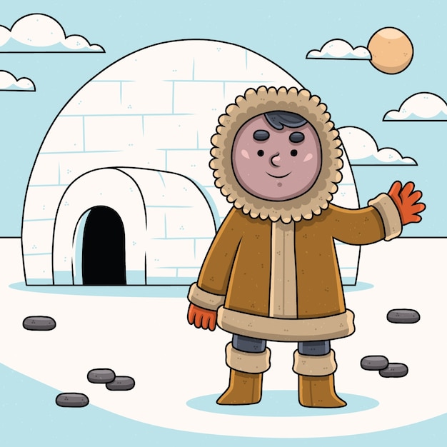 eskimo clipart