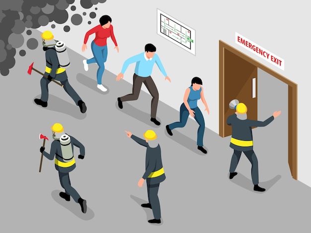 evacuation clipart