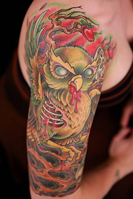Mysterious Owl tattoos with hidden meaning