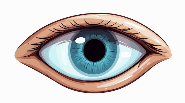 eye cartoon