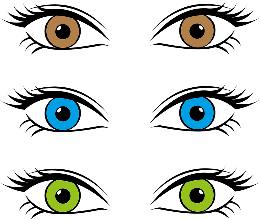 eye color cliparts