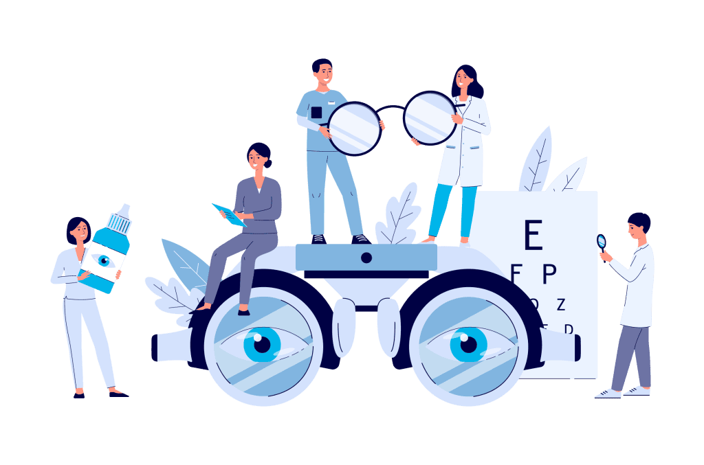 eye doctor cliparts 2024