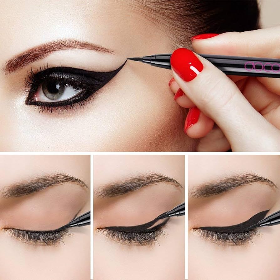 Docolor Eyeliner Wasserfest Schwarz Super Slim Precise Professioneller Make  Up Liquid Eye Liner Gel : Amazon.de: Kosmetik