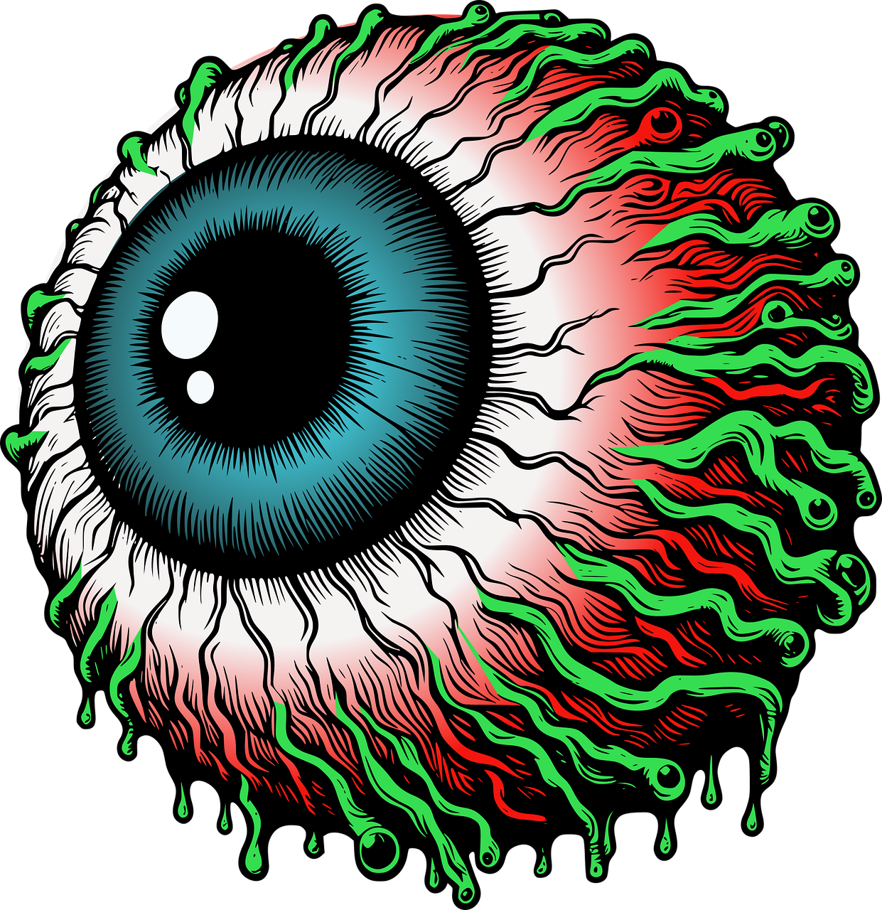 Download Eyeball, Eye, Iris. Royalty-Free Vector Graphic - Pixabay