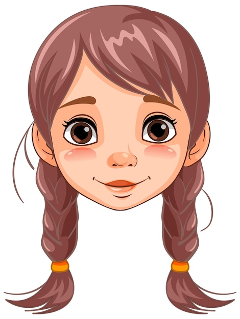 Girl Face Cartoon Images - Free Download on clipart library