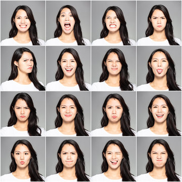 Multiple Face Expression Images – Browse 16,159 Stock Photos ...