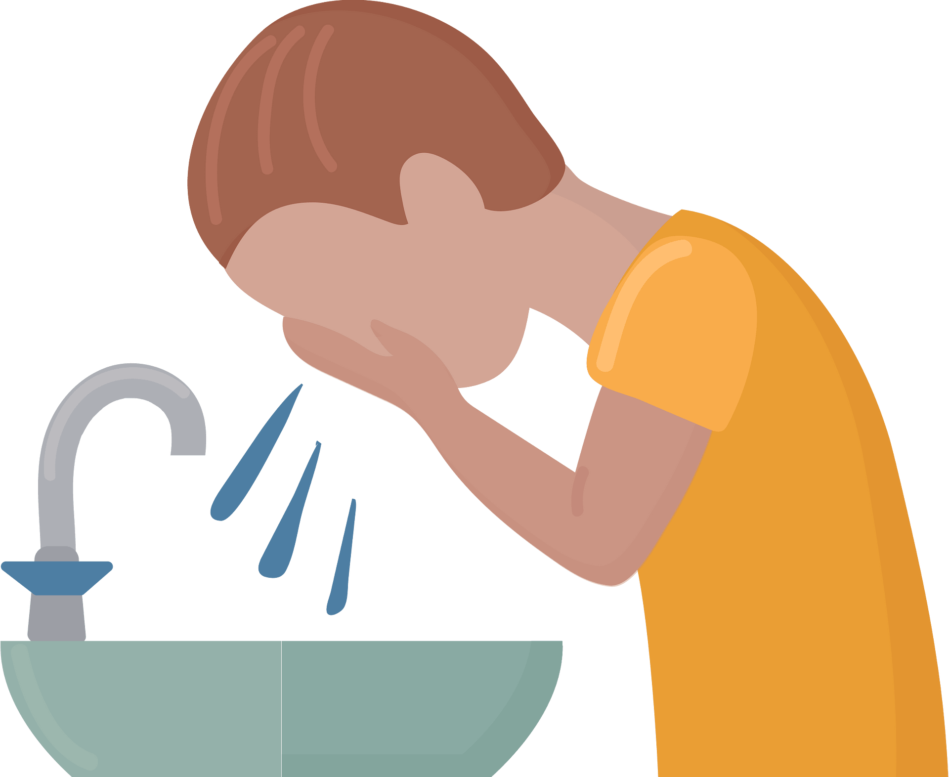 face wash clipart