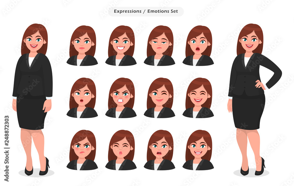 facial expressions pictures cartoons