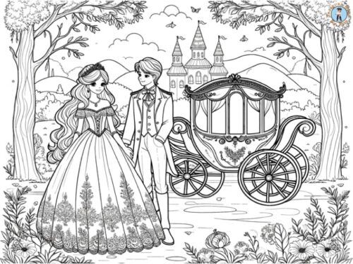 Fairy Tale Coloring Pages - Free Printables - Treasure hunt 4 Kids